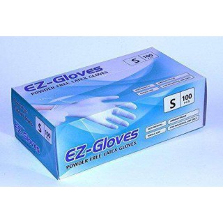 EZ-Gloves, Powder-Free Latex Gloves, Size S OK1207